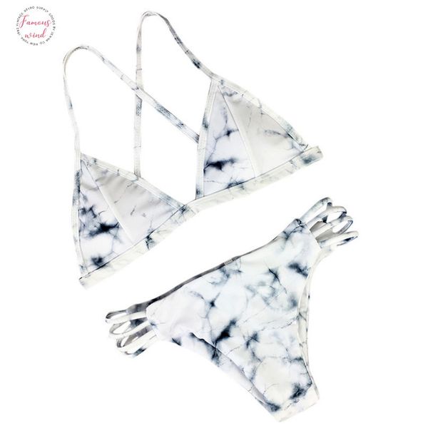 2020 swimwear women marble print padded bra beach bikini set swimwer bathing suit beachwear maillot de bain s l, White;black
2020 swimwear women marble print padded bra beach bikini set swimwer bathing suit beachwear maillot de bain s l, White;black
