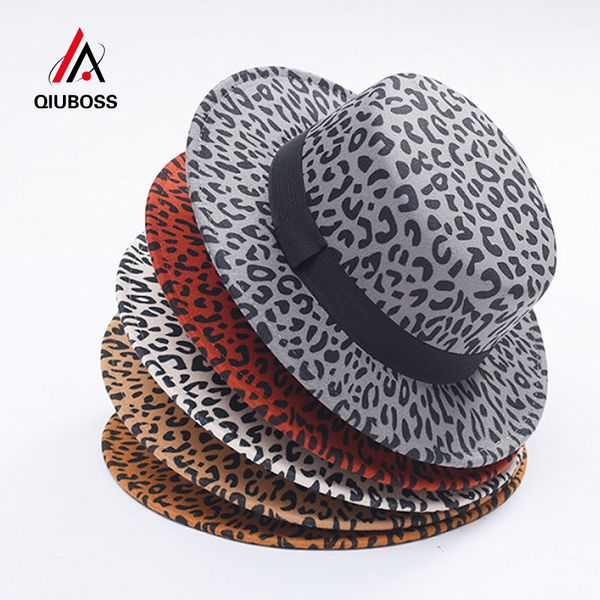 qiuboss leopord pattern printed faux wool felt hat women ladies flat panama fedora hats retro formal party dressy felt cap, Blue;gray
qiuboss leopord pattern printed faux wool felt hat women ladies flat panama fedora hats retro formal party dressy felt cap, Blue;gray