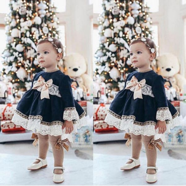 2018 new princess lace dress baby kid girl lace long sleeve dress party wedding pageant chidlren girls bowknot navy dresses, Red;yellow
2018 new princess lace dress baby kid girl lace long sleeve dress party wedding pageant chidlren girls bowknot navy dresses, Red;yellow