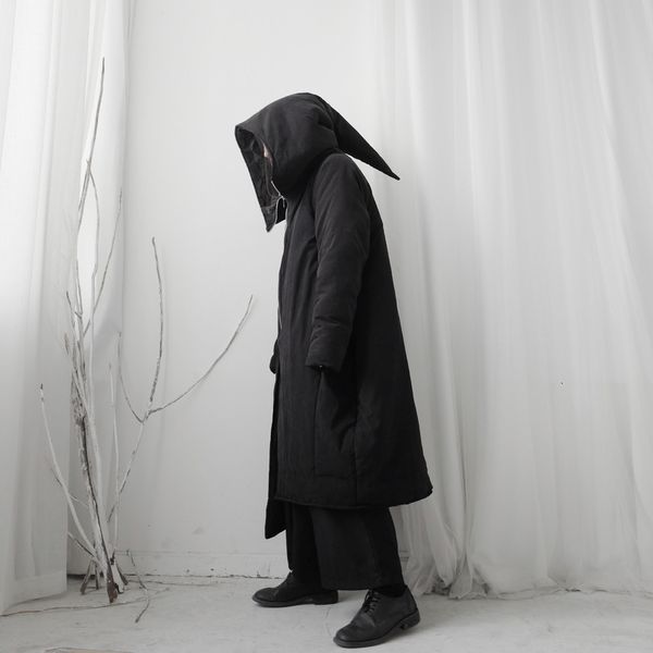 hooded symmetrical big size cotton-padded coat long sleeve loose fit women parkas fashion new utumn winter 2020 19-a62, Black
hooded symmetrical big size cotton-padded coat long sleeve loose fit women parkas fashion new utumn winter 2020 19-a62, Black