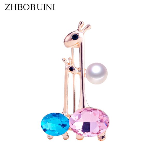 zhboruini new pearl brooch double deer pearl breastpin natural freshwater jewelry for women chinese style accessorie pin, Slivery;golden
zhboruini new pearl brooch double deer pearl breastpin natural freshwater jewelry for women chinese style accessorie pin, Slivery;golden