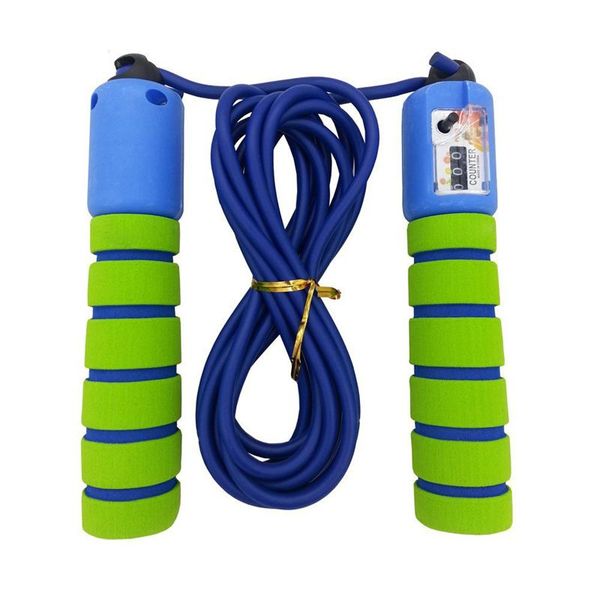 anti-slip foam jump rope skipping rope with counter for children age 5 to 10 year old (green+blue
anti-slip foam jump rope skipping rope with counter for children age 5 to 10 year old (green+blue