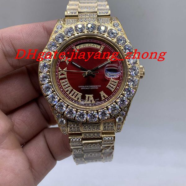 red classic style adopts 2813 action 316 stainless steel classic fashion luxury fashion watch all ice diamond watch of freight 42mm, Slivery;brown
red classic style adopts 2813 action 316 stainless steel classic fashion luxury fashion watch all ice diamond watch of freight 42mm, Slivery;brown