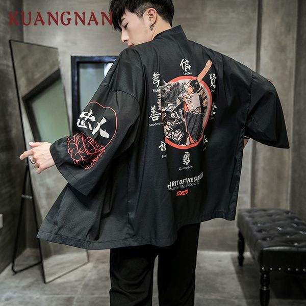 kuangnan самурай принт кимоно мужчины японский кимоно кардиган рубашка harajuku мужская уличная гавайская рубашка 5xl 2019 новый, White;black
kuangnan самурай принт кимоно мужчины японский кимоно кардиган рубашка harajuku мужская уличная гавайская рубашка 5xl 2019 новый, White;black