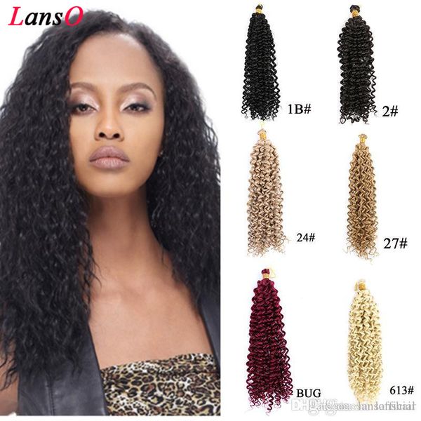 curly crochet synthetic hair water wave colorful braiding tresses hair extension 14 inch fiber tress crochet hair piece 100g/pcs, Black
curly crochet synthetic hair water wave colorful braiding tresses hair extension 14 inch fiber tress crochet hair piece 100g/pcs, Black