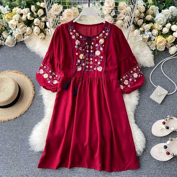 2020 bohemian summer women midi dress elegant loose vestidos verano vintage red/blue/white embroidery dress for female fashion, Black;gray
2020 bohemian summer women midi dress elegant loose vestidos verano vintage red/blue/white embroidery dress for female fashion, Black;gray
