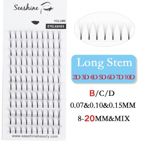 seashine premade russian volume fans 2d/3d/4d/5d/6d eyelashes long stem lash pre made eyelash extensions supplies
seashine premade russian volume fans 2d/3d/4d/5d/6d eyelashes long stem lash pre made eyelash extensions supplies