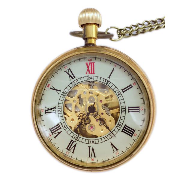 20pcs wholesale golden fashion design steampunk roman dial windup mechanical mens women pocket fob watch chain ing, Slivery;golden
20pcs wholesale golden fashion design steampunk roman dial windup mechanical mens women pocket fob watch chain ing, Slivery;golden
