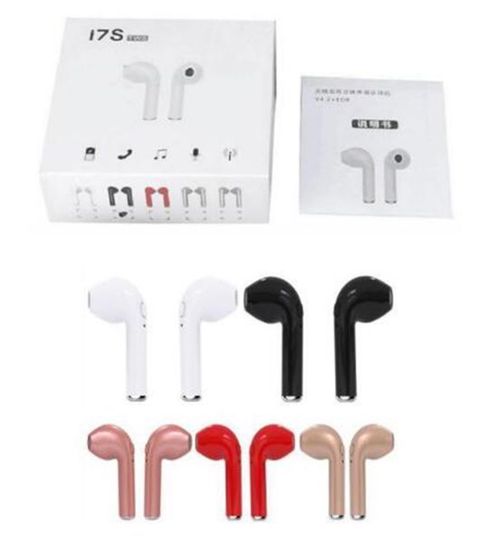 I7S TWS Wireless Bluetooth Headphones Earbuds Earphones with Charging Box Twins Mini Bluetooth Earbuds for iPhone X IOS Android with Retail
I7S TWS Wireless Bluetooth Headphones Earbuds Earphones with Charging Box Twins Mini Bluetooth Earbuds for iPhone X IOS Android with Retail