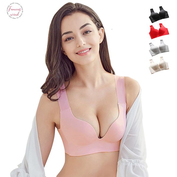 проложенный lingerie push up бюстгальтеры для женщин бесшовные soft sleep bra tops провода free bralette brassiere женского нижнего белья in, Red;black
проложенный lingerie push up бюстгальтеры для женщин бесшовные soft sleep bra tops провода free bralette brassiere женского нижнего белья in, Red;black