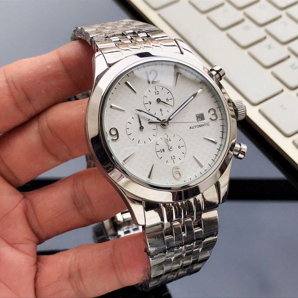 super 108 tide male series multi-function automatic mechanical movement watches 316 fine steel watchcase 41mm*13mm designer watches 7427086, Slivery;brown
super 108 tide male series multi-function automatic mechanical movement watches 316 fine steel watchcase 41mm*13mm designer watches 7427086, Slivery;brown