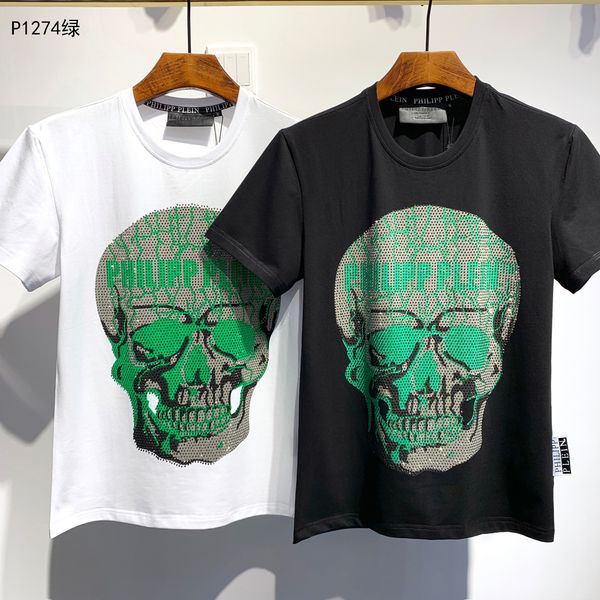 pp philip plain brand mens designer t shirts firmata uomo fashion luxury designer t shirt summer homme mens skull tshirt tee 1274-2, White
pp philip plain brand mens designer t shirts firmata uomo fashion luxury designer t shirt summer homme mens skull tshirt tee 1274-2, White