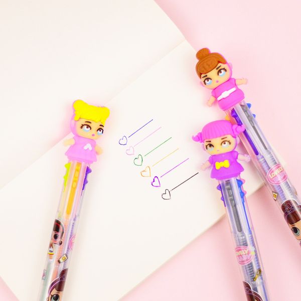3pcs/set cute novelty 6 colors doll ballpoint pen kawaii cartoon girl ball pen for kids gift creative material escolar, Blue;orange
3pcs/set cute novelty 6 colors doll ballpoint pen kawaii cartoon girl ball pen for kids gift creative material escolar, Blue;orange