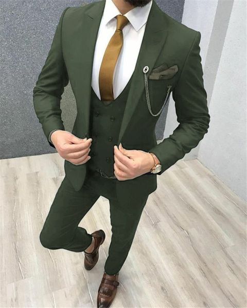 new style groomsmen peak lapel groom tuxedos olive green men suits wedding/prom/dinner man blazer ( jacket+pants+tie+vest ) k293, Black;gray
new style groomsmen peak lapel groom tuxedos olive green men suits wedding/prom/dinner man blazer ( jacket+pants+tie+vest ) k293, Black;gray