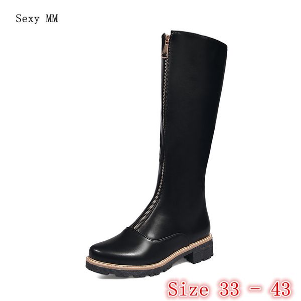 autumn winter warm long boots women knee high boots woman high riding equestrian botas small plus size 33 - 40 41 42 43, Black
autumn winter warm long boots women knee high boots woman high riding equestrian botas small plus size 33 - 40 41 42 43, Black