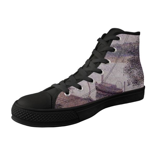 2019 men shoes high black trend canvas vulcanized shoes for male lace-up breathable sneakers painting print georges seurat
2019 men shoes high black trend canvas vulcanized shoes for male lace-up breathable sneakers painting print georges seurat