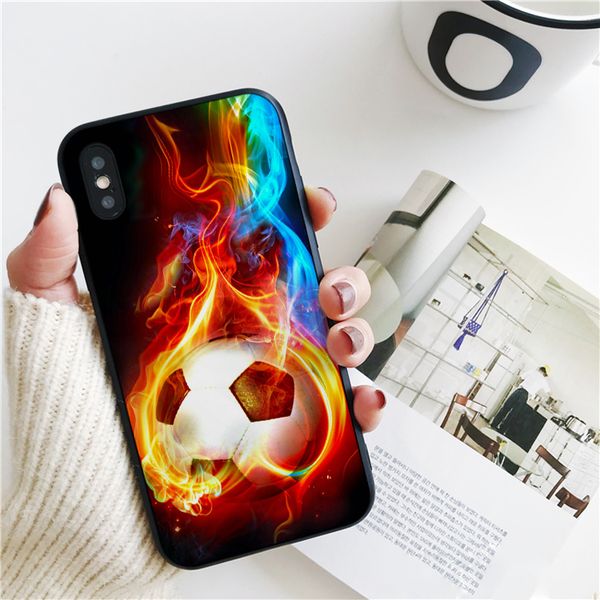 capa luxury fire soccer ball football cover for iphone 11 pro xs max xr case for iphone 8 7 6s plus 5s se case soft silicone cover.
capa luxury fire soccer ball football cover for iphone 11 pro xs max xr case for iphone 8 7 6s plus 5s se case soft silicone cover.