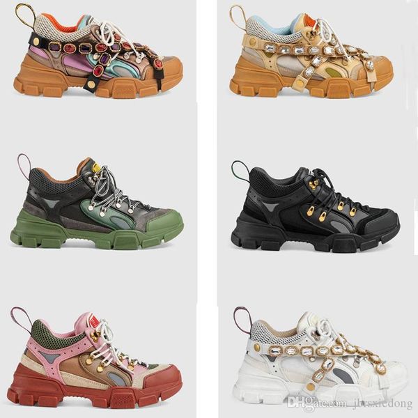 Sports shoes for men and women in the spring and autumn of 2019designer luxury Diamond shoes Leather breathable sports leisure shoes 42 43
Sports shoes for men and women in the spring and autumn of 2019designer luxury Diamond shoes Leather breathable sports leisure shoes 42 43