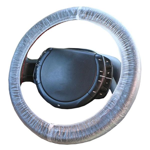 100pcs disposable steering wheel covers transparent universal car decoration vehicle ornament sub sale
100pcs disposable steering wheel covers transparent universal car decoration vehicle ornament sub sale