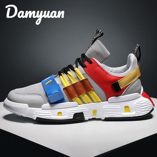 damyuan 2019 in autumn and winter fashionable colorful men's sneakers outdoor non-slip comfortable casual running shoes
damyuan 2019 in autumn and winter fashionable colorful men's sneakers outdoor non-slip comfortable casual running shoes
