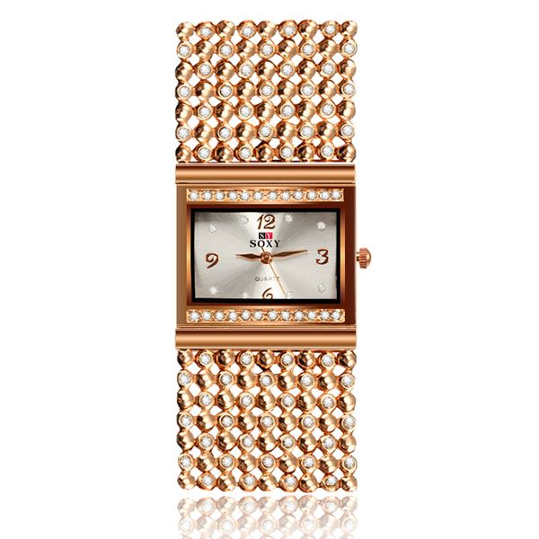 women luxury golden watch brand soxy watches mujer relojes dress quartz stainless steel elegant female wristwatches, Slivery;brown
women luxury golden watch brand soxy watches mujer relojes dress quartz stainless steel elegant female wristwatches, Slivery;brown