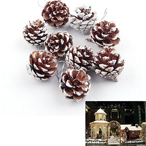 9 pieces christmas pine cones ornaments for xmas tree party decorations craft christmas decorations
9 pieces christmas pine cones ornaments for xmas tree party decorations craft christmas decorations