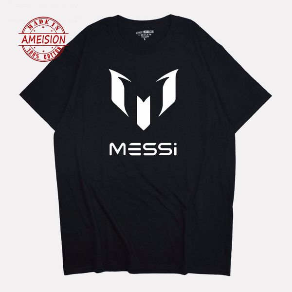 2019 summer brand 100% cotton messi club men t-shirt man casual short sleeve t shirts plus size tee, White;black
2019 summer brand 100% cotton messi club men t-shirt man casual short sleeve t shirts plus size tee, White;black