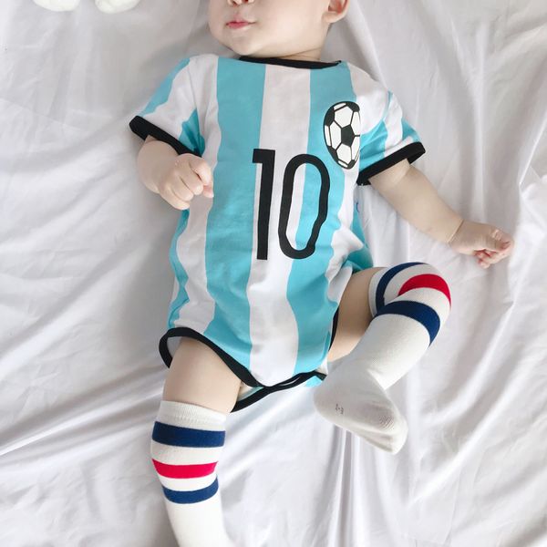 baby designer jumpsuits boys kids fashion summer climbing jumpsuits casual football rompers child luxury sports clothes wholesale, Blue
baby designer jumpsuits boys kids fashion summer climbing jumpsuits casual football rompers child luxury sports clothes wholesale, Blue