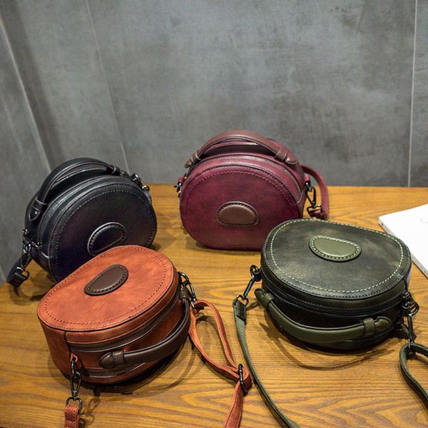 2019 women ladies round shoulder bag genuine leather tote purse messenger satchel handbags
2019 women ladies round shoulder bag genuine leather tote purse messenger satchel handbags