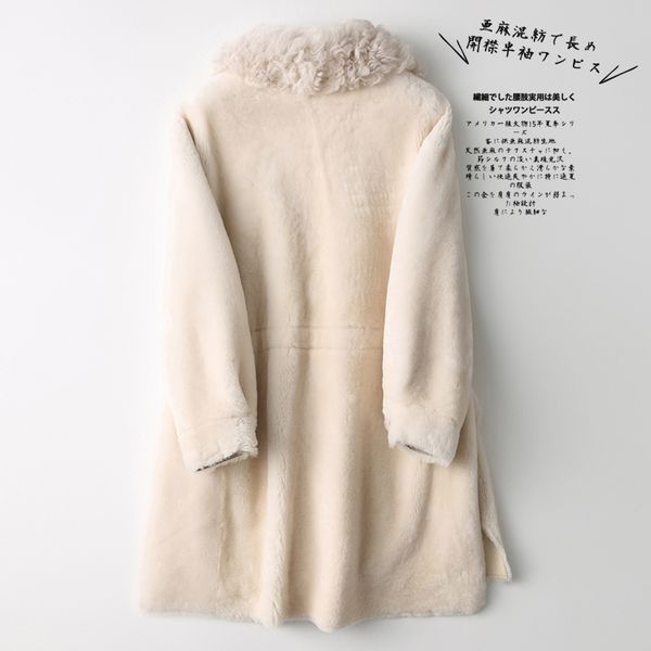 реальные женская шуба корейский осень зимняя куртка одежда женщин vintage sheep curl меховой воротник шерсти пальто pu подкладка zt1492, Black
реальные женская шуба корейский осень зимняя куртка одежда женщин vintage sheep curl меховой воротник шерсти пальто pu подкладка zt1492, Black