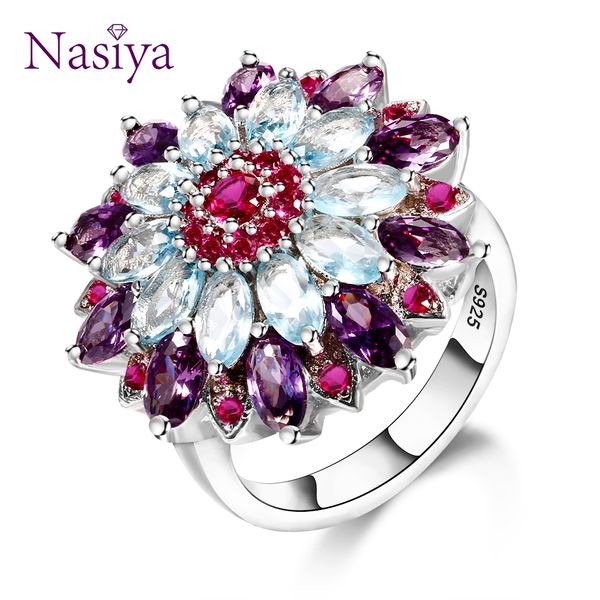 nasiya multicolor gemstone flower shape wedding ring new design silver 925 jewelry rings for women wholesale jewelry
nasiya multicolor gemstone flower shape wedding ring new design silver 925 jewelry rings for women wholesale jewelry