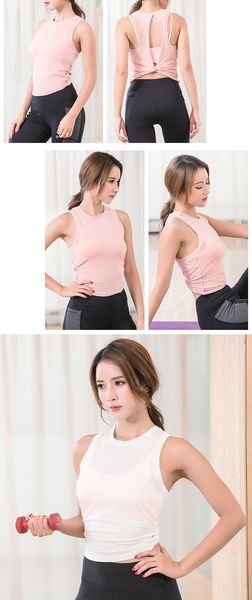 ropa-де-йога cut назад открыть crop top women slim fit gym tank tops спортивный жилет бег top йога одежда, White;red
ropa-де-йога cut назад открыть crop top women slim fit gym tank tops спортивный жилет бег top йога одежда, White;red
