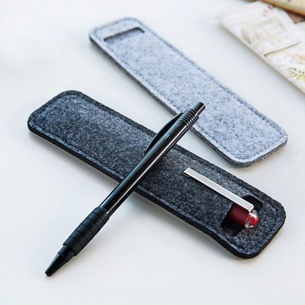 portable durable 10pcs simple felt mini stationery pocket protector single pen bag pouch holder
portable durable 10pcs simple felt mini stationery pocket protector single pen bag pouch holder