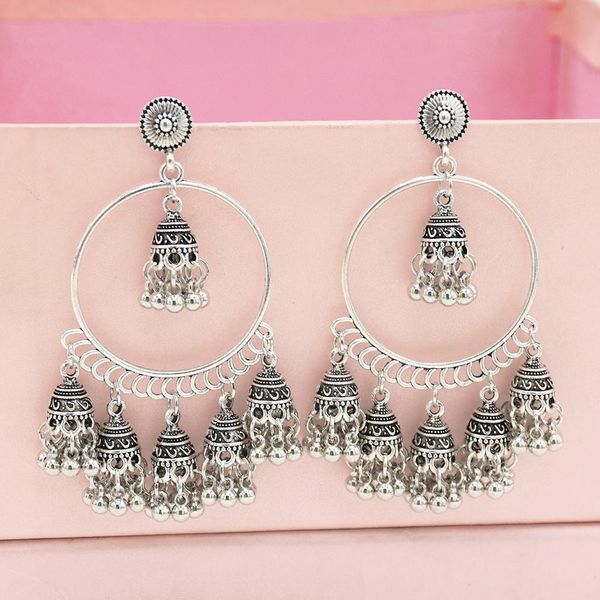 oxidized silver gold handmade big jhumka jhumki earrings with birdcage for girl india bali bollywood tribal afghan egypt jewelry
oxidized silver gold handmade big jhumka jhumki earrings with birdcage for girl india bali bollywood tribal afghan egypt jewelry