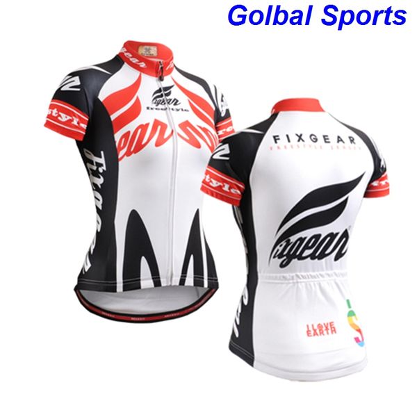 cycling jersey bike shirt bicycle wear racing garment riding for women, Black;red
cycling jersey bike shirt bicycle wear racing garment riding for women, Black;red