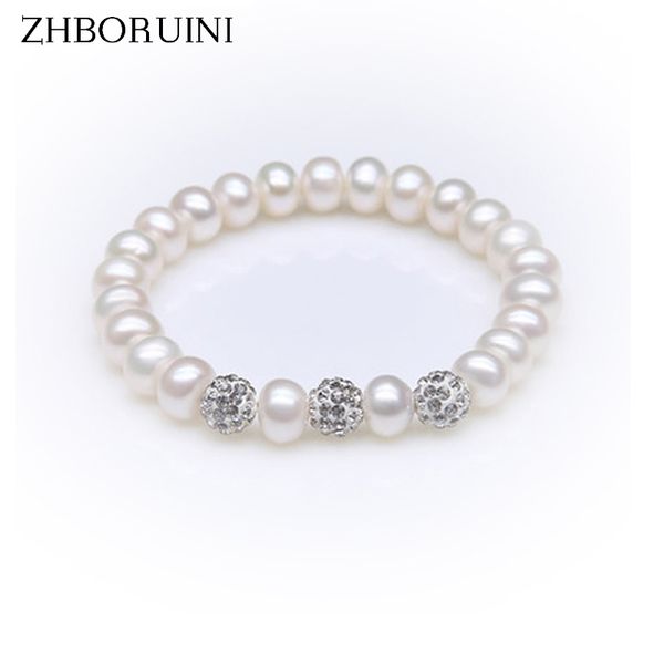 zhboruini charm bracelet pearl jewelry crystal ball bracelets natural freshwater pearl 925 sterling silver jewelry for women, Black
zhboruini charm bracelet pearl jewelry crystal ball bracelets natural freshwater pearl 925 sterling silver jewelry for women, Black