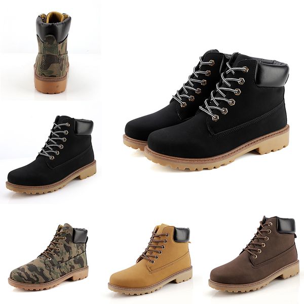 2020 new leather designer boots lead the trend men boots camouflage black brown boots winter autumn homemade brand made in china 39-44, White;red
2020 new leather designer boots lead the trend men boots camouflage black brown boots winter autumn homemade brand made in china 39-44, White;red