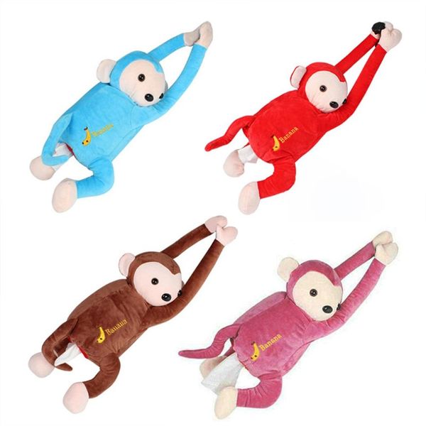 car paper towel pumping cartoon creative car tissue box cover dual-use leather monkey towel plush
car paper towel pumping cartoon creative car tissue box cover dual-use leather monkey towel plush