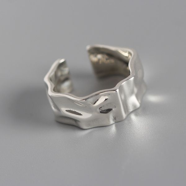 authentic s925 sterling silver fine jewelry irregular geometric uneven twisted band wider long rings adjust tlj553, Golden;silver
authentic s925 sterling silver fine jewelry irregular geometric uneven twisted band wider long rings adjust tlj553, Golden;silver