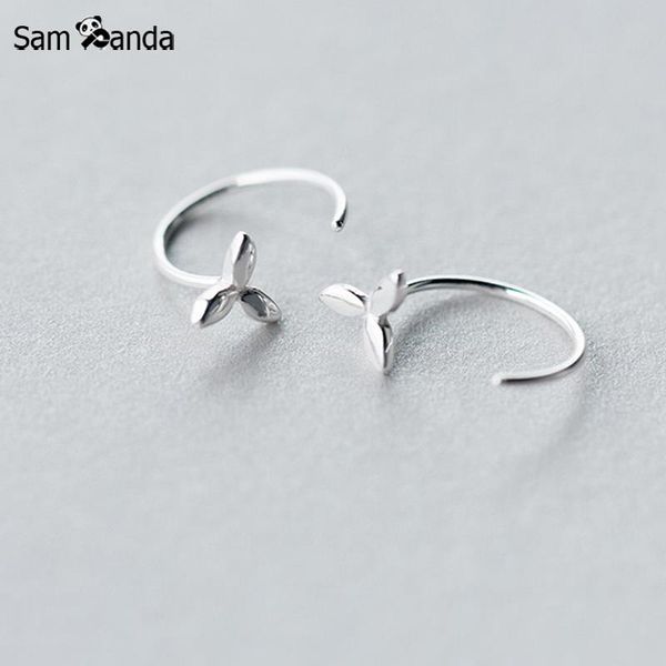 new authentic 925 sterling sliver minimalist clover hoop earrings women simple anti allergic earrings cute girls female gift, Golden;silver
new authentic 925 sterling sliver minimalist clover hoop earrings women simple anti allergic earrings cute girls female gift, Golden;silver