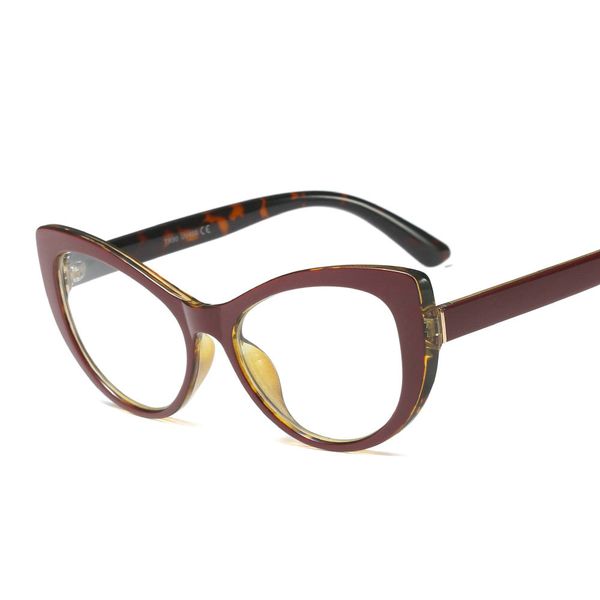 wholesale- fashion cat glasses frames brand design vintage cat sunglasses frame women clear black leopard fml, Silver
wholesale- fashion cat glasses frames brand design vintage cat sunglasses frame women clear black leopard fml, Silver