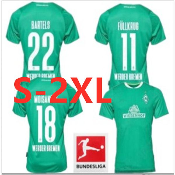 19 20 thailand SV Werder Bremen soccer jersey Bremen 2019 2020 M. EGGESTEIN OSAKO KLAASSEN PIZARRO football shirt
19 20 thailand SV Werder Bremen soccer jersey Bremen 2019 2020 M. EGGESTEIN OSAKO KLAASSEN PIZARRO football shirt