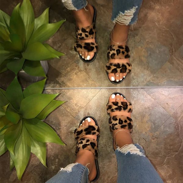 woman slippers ladies fashion short plush leopard slides women 2020 open toe casual flats womean's footwear female plus size 42, Black
woman slippers ladies fashion short plush leopard slides women 2020 open toe casual flats womean's footwear female plus size 42, Black