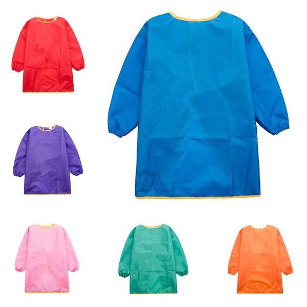 waterproof kids play art smock, children painting aprons with long sleeve for painting, feeding - size s/m/l
waterproof kids play art smock, children painting aprons with long sleeve for painting, feeding - size s/m/l
