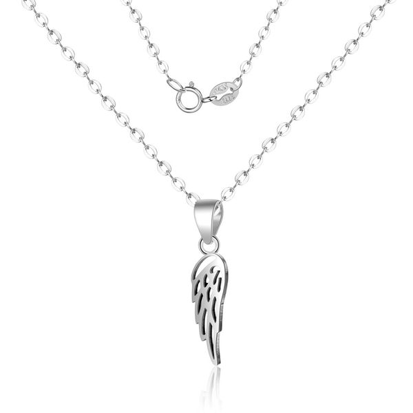 100% 925 sterling silver angel wing charm necklace simple charmed necklaces for girl women jewellery neck lace
100% 925 sterling silver angel wing charm necklace simple charmed necklaces for girl women jewellery neck lace