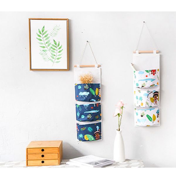 3 layer wall hanging bags storage bag cotton linen door hanging bag home living room sundry socks toys pouch organizer dropship
3 layer wall hanging bags storage bag cotton linen door hanging bag home living room sundry socks toys pouch organizer dropship