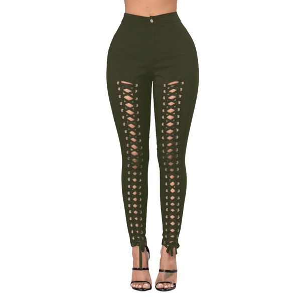 women jeans bandage high waist pants stretch female casual trousers woman denim jeans black white red green, Blue
women jeans bandage high waist pants stretch female casual trousers woman denim jeans black white red green, Blue