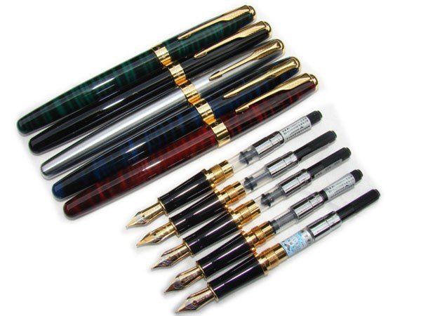 promotion 5pcs/lot baoer 388 price arrow clip m nib ink/brand/fountain pen metal gift pens writing stationery
promotion 5pcs/lot baoer 388 price arrow clip m nib ink/brand/fountain pen metal gift pens writing stationery