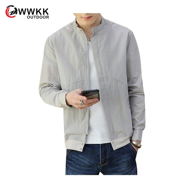 solid color casual jacket breathable quick-drying sunscreen uv protection men's sports outdoor riding windbreaker hiking jackets, Blue;black
solid color casual jacket breathable quick-drying sunscreen uv protection men's sports outdoor riding windbreaker hiking jackets, Blue;black