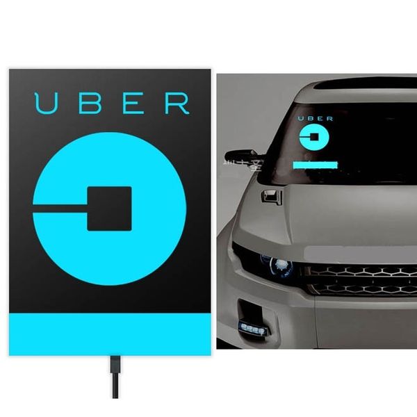 2019 new uber logo illuminated glowing blue decal rideshare drivers light sign
2019 new uber logo illuminated glowing blue decal rideshare drivers light sign